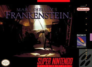 Mary Shelley's Frankenstein (USA) (Beta) box cover front